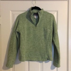 Green Patagonia Sweatshirt Jacket, size small